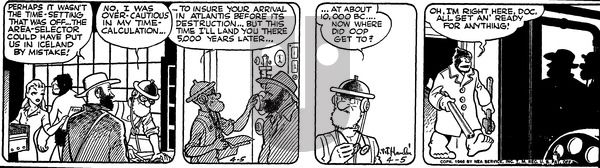 Alley Oop on Friday April 5, 1946 Comic Strip