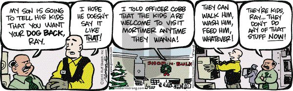 JumpStart on Thursday December 10, 2015 Comic Strip