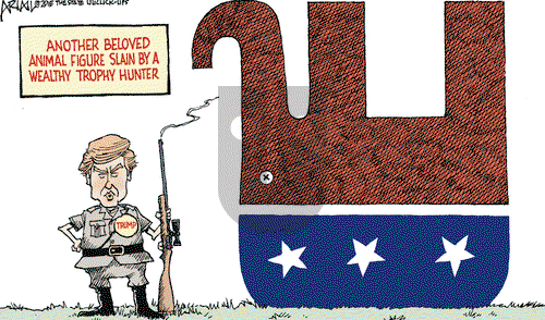 Robert Ariail on Tuesday August 11, 2015 Comic Strip