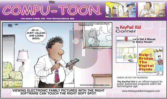 Compu-toon on Sunday January 22, 2012 Comic Strip
