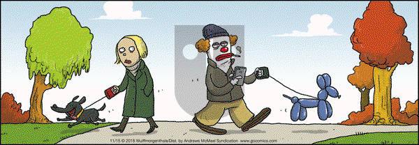 WuMo on Thursday November 15, 2018 Comic Strip