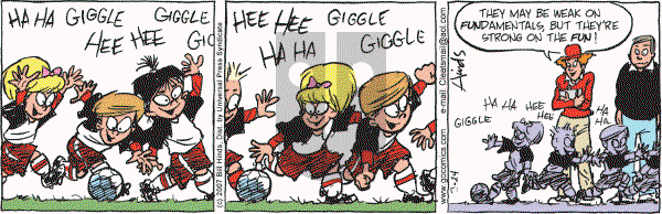 Cleats - Saturday March 24, 2007 Comic Strip