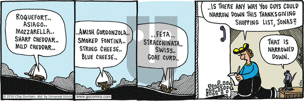 Overboard on Tuesday November 22, 2016 Comic Strip