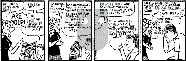 Clear Blue Water on Friday May 28, 2004 Comic Strip