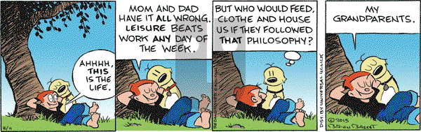 Red and Rover on Tuesday August 11, 2015 Comic Strip