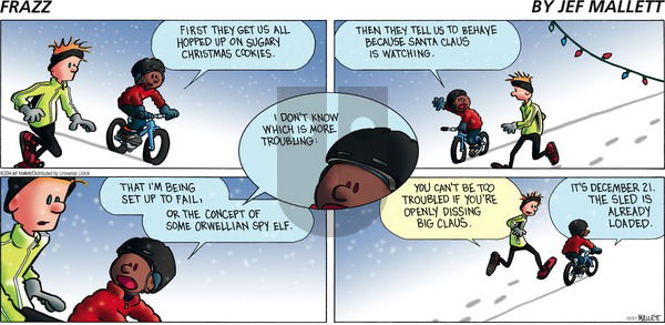 Frazz - Sunday December 21, 2014 Comic Strip
