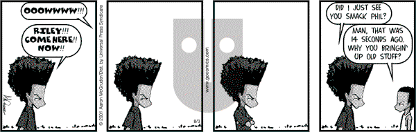 The Boondocks on Thursday March 6, 2014 Comic Strip
