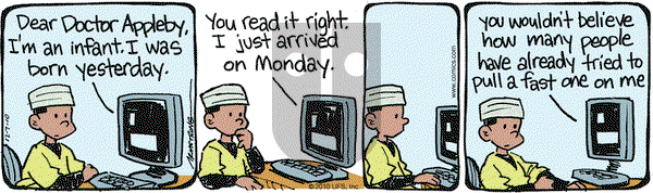 JumpStart on Tuesday December 7, 2010 Comic Strip