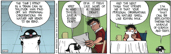 Get Fuzzy on Friday May 2, 2003 Comic Strip