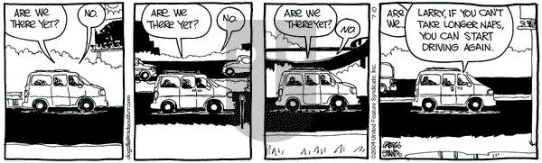 The Buckets on Saturday July 10, 2004 Comic Strip