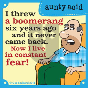 Aunty Acid on Friday April 17, 2015 Comic Strip