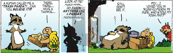 Over the Hedge on Tuesday May 17, 2016 Comic Strip