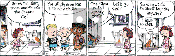 Cul de Sac on Tuesday August 1, 2017 Comic Strip