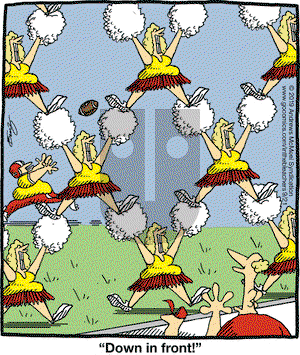 In the Bleachers on Saturday September 21, 2019 Comic Strip
