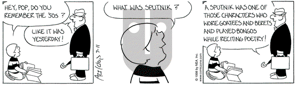 The Born Loser on Saturday July 11, 1998 Comic Strip