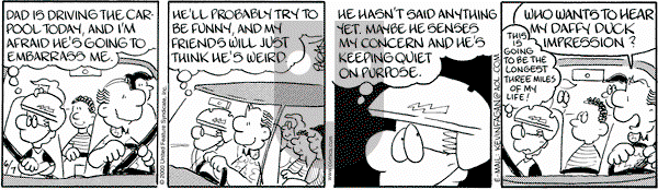 Drabble on Wednesday June 7, 2000 Comic Strip