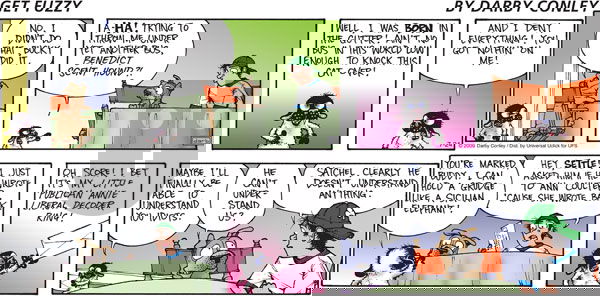 Get Fuzzy on Sunday July 24, 2011 Comic Strip