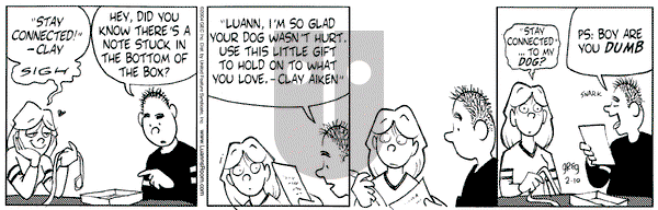 Luann on Tuesday February 10, 2004 Comic Strip