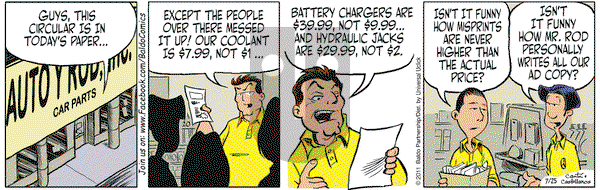 Baldo - Monday July 25, 2011 Comic Strip