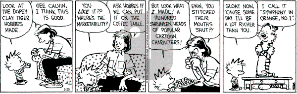 Calvin and Hobbes - Saturday June 25, 2022 Comic Strip
