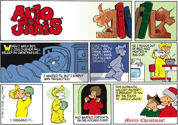 Arlo and Janis on Sunday December 24, 2006 Comic Strip