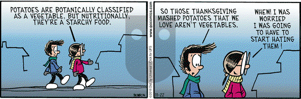 Grand Avenue on Tuesday November 22, 2016 Comic Strip