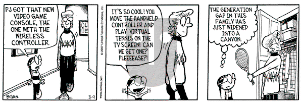 Grand Avenue on Wednesday November 14, 2007 Comic Strip