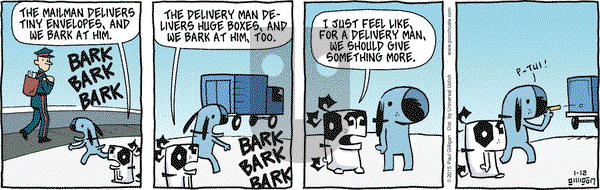 Pooch Cafe on Monday January 12, 2015 Comic Strip