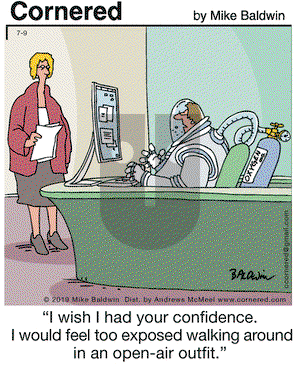Cornered on Tuesday July 9, 2019 Comic Strip