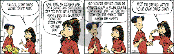 Baldo on Tuesday June 19, 2007 Comic Strip