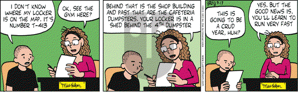 Luann on Tuesday September 17, 2013 Comic Strip