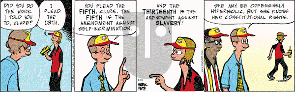 Lucky Cow on Tuesday April 18, 2006 Comic Strip