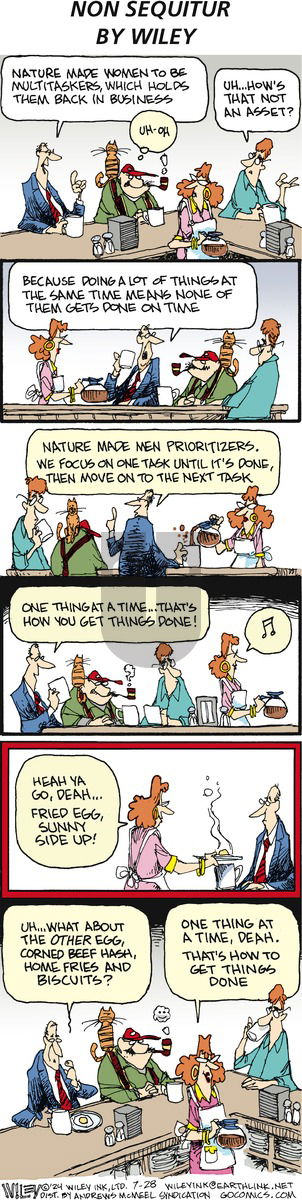 Non Sequitur - Sunday July 28, 2024 Comic Strip