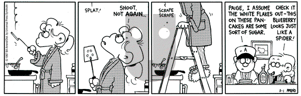 FoxTrot on Saturday March 1, 1997 Comic Strip