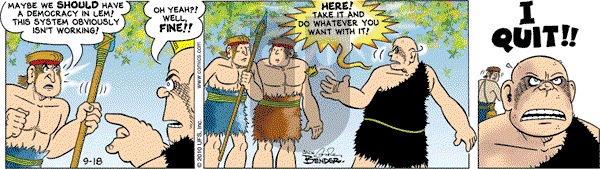 Alley Oop on Saturday September 18, 2010 Comic Strip