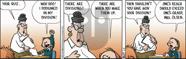 Frazz on Thursday November 3, 2016 Comic Strip
