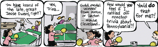 JumpStart on Thursday August 7, 2014 Comic Strip