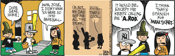 La Cucaracha on Saturday March 6, 2004 Comic Strip