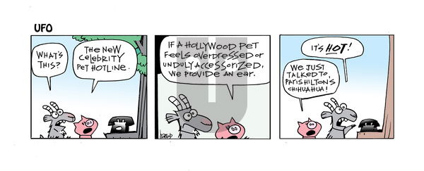 UFO - Saturday October 12, 2024 Comic Strip