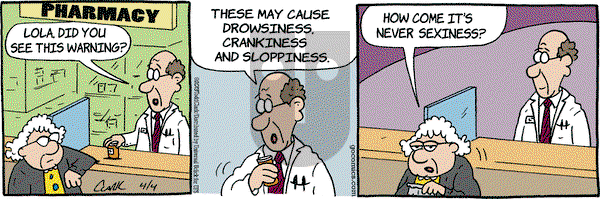 Lola on Thursday April 4, 2013 Comic Strip
