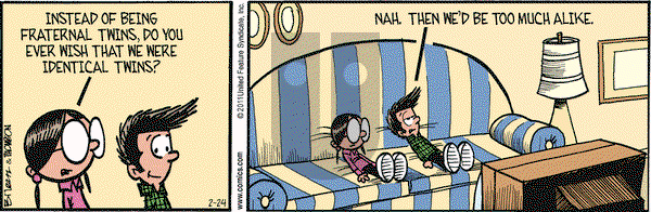 Grand Avenue on Thursday February 24, 2011 Comic Strip