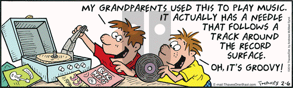 Frank and Ernest on Wednesday February 6, 2019 Comic Strip
