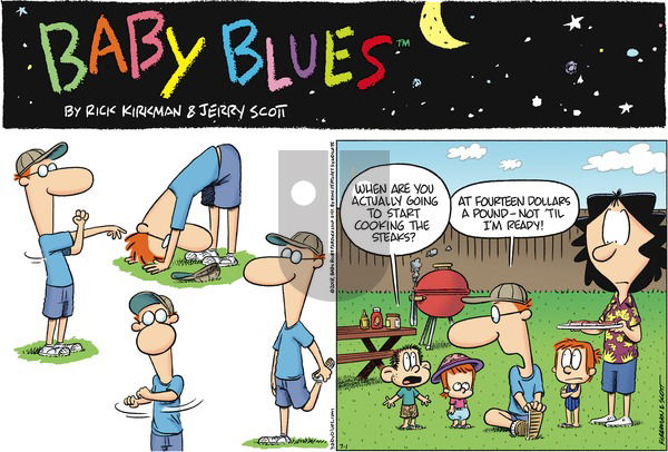 Baby Blues on Sunday July 1, 2018 Comic Strip