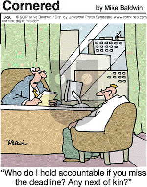 Cornered on Tuesday March 20, 2007 Comic Strip