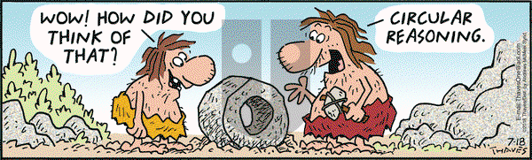 Frank and Ernest on Wednesday July 18, 2018 Comic Strip
