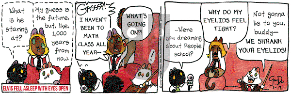 Breaking Cat News on Saturday January 12, 2019 Comic Strip