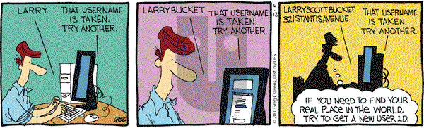 The Buckets on Tuesday April 12, 2011 Comic Strip