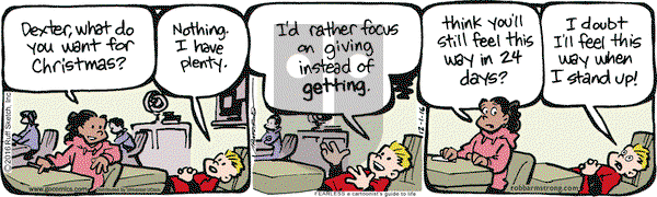 JumpStart on Thursday December 1, 2016 Comic Strip