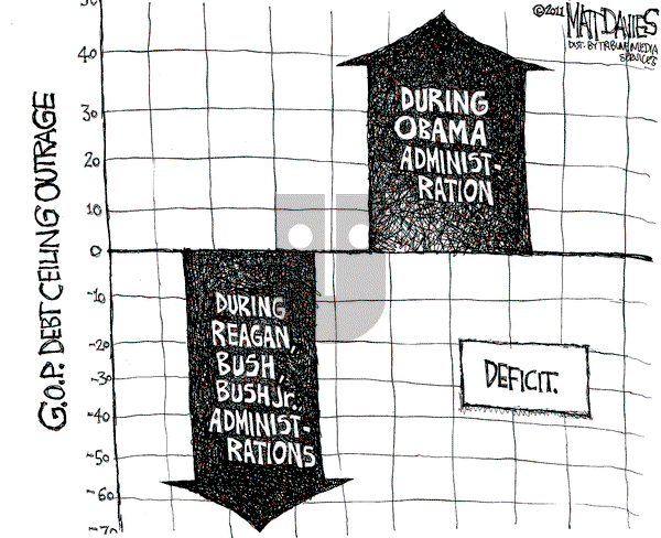 Matt Davies on Tuesday July 26, 2011 Comic Strip