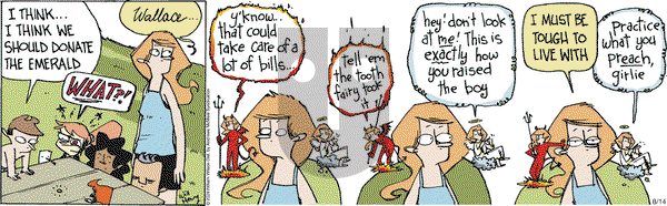 Wallace the Brave - Wednesday August 14, 2024 Comic Strip